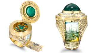 Images From Famous Books Hide In The Secret Compartments Of These Rings